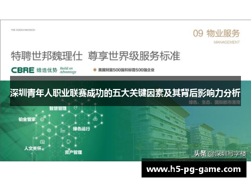 深圳青年人职业联赛成功的五大关键因素及其背后影响力分析